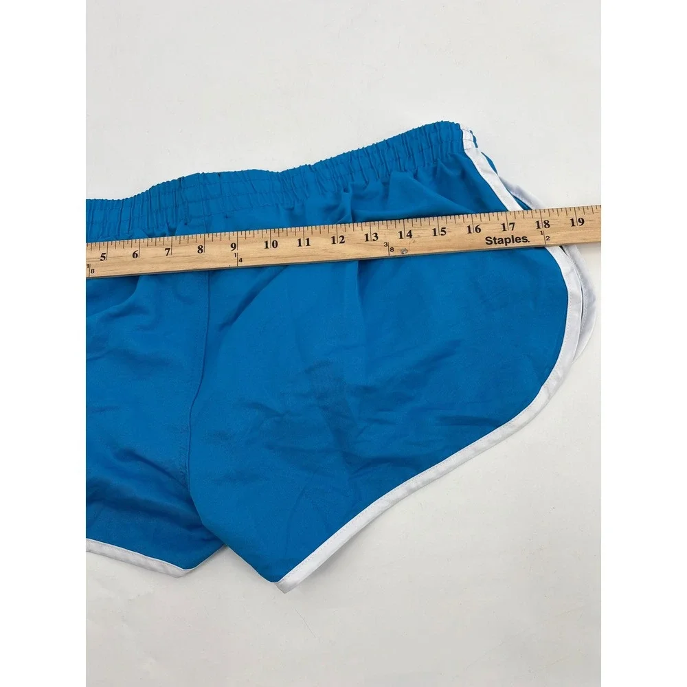 2eros Australian Lifestyle Blue Swim Shorts Trunks XL 36-37 Retro Dolphin Hem